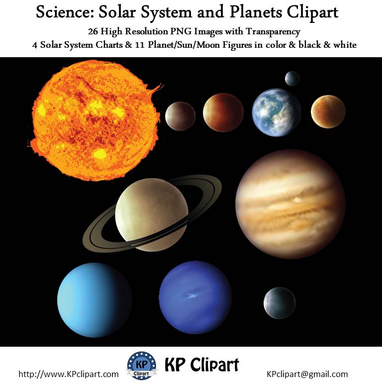 clipart planets solar system - photo #18