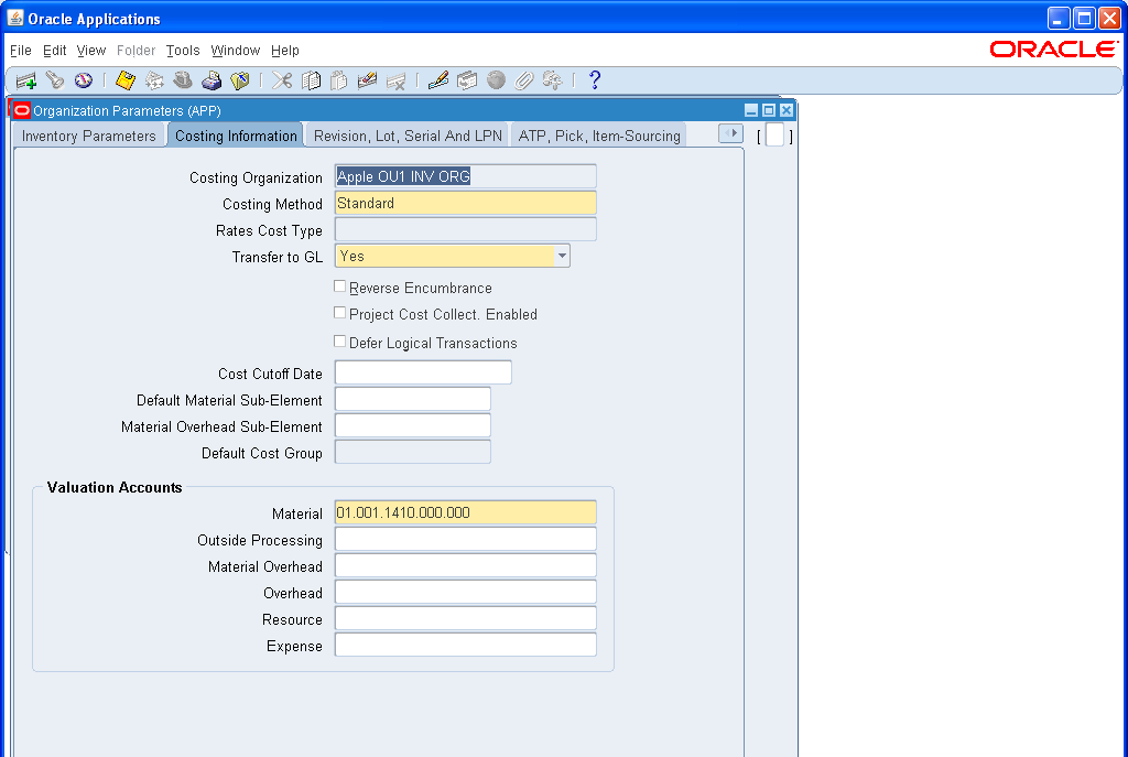 Oracle E-Business Suite R12 Financials: Defining Multi Organization