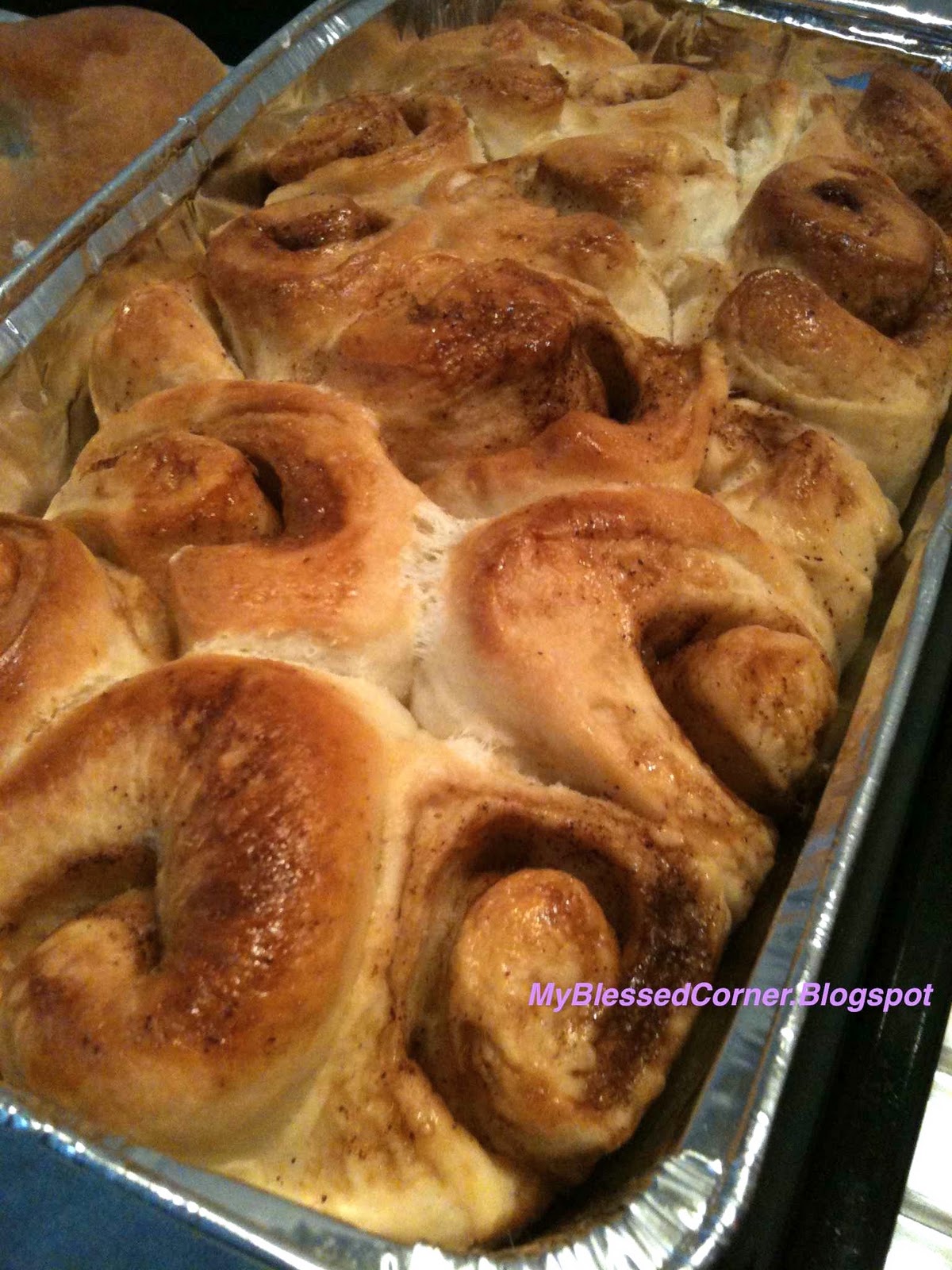 My Blessed Corner... Cinnamon Bread Roll