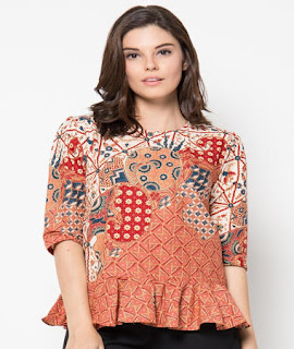 model baju batik atasan terbaru model baju batik atasan terbaru