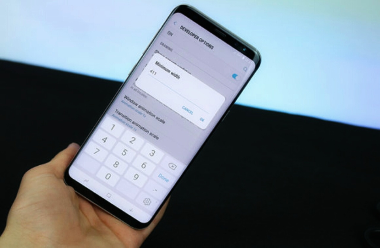 How To Change Samsung Galaxy S8's DPI Without Root Sumber rejeki