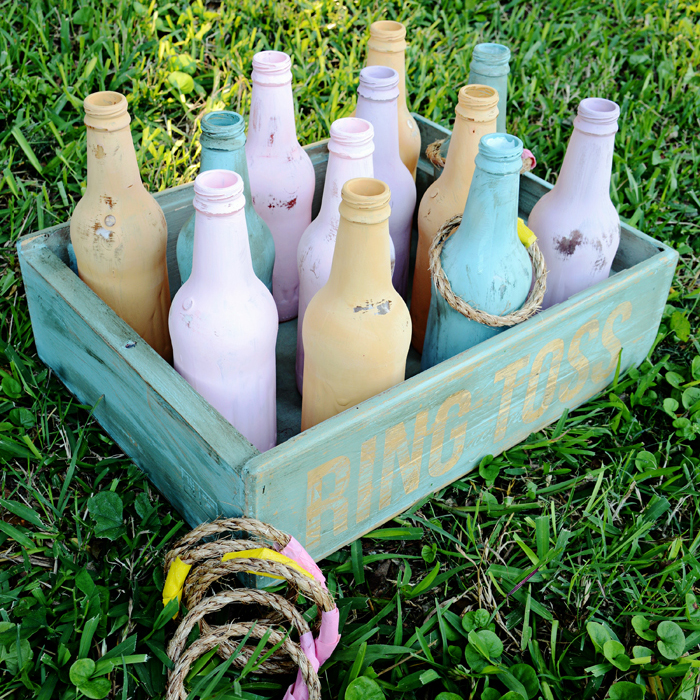 i should be mopping the floor DIY Vintage Ring Toss