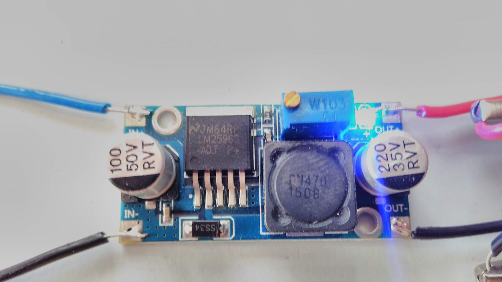 LM 2596 DC -DC Buck converter | Adjustable step down module