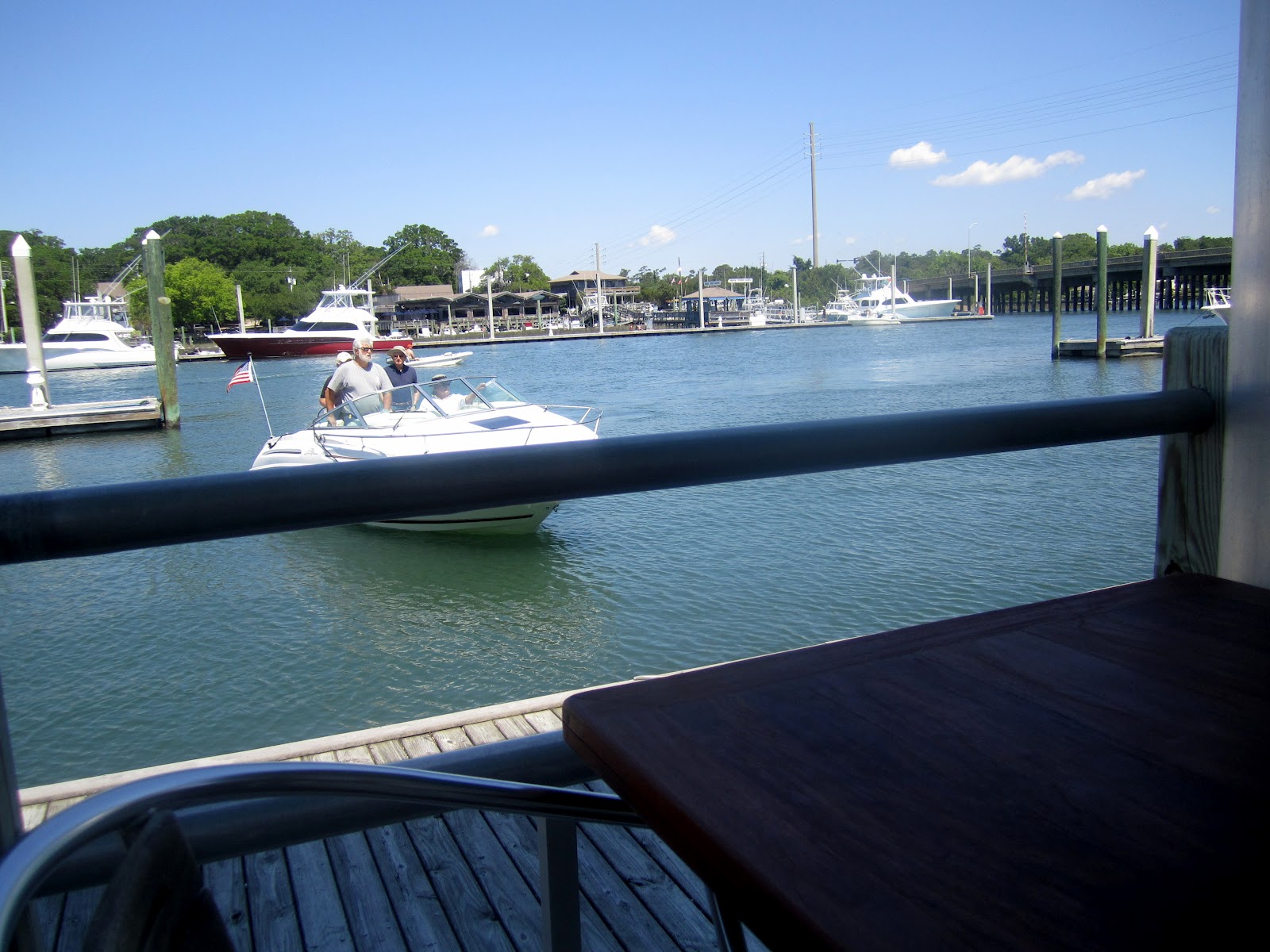 The Bear Cupboard BLUE WATER WATERFRONT GRILL, WRIGHTSVILLE BEACH, NC