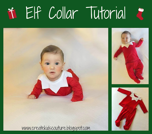 Create Kids Couture 8th Day of Christmas Elf Collar Tutorial
