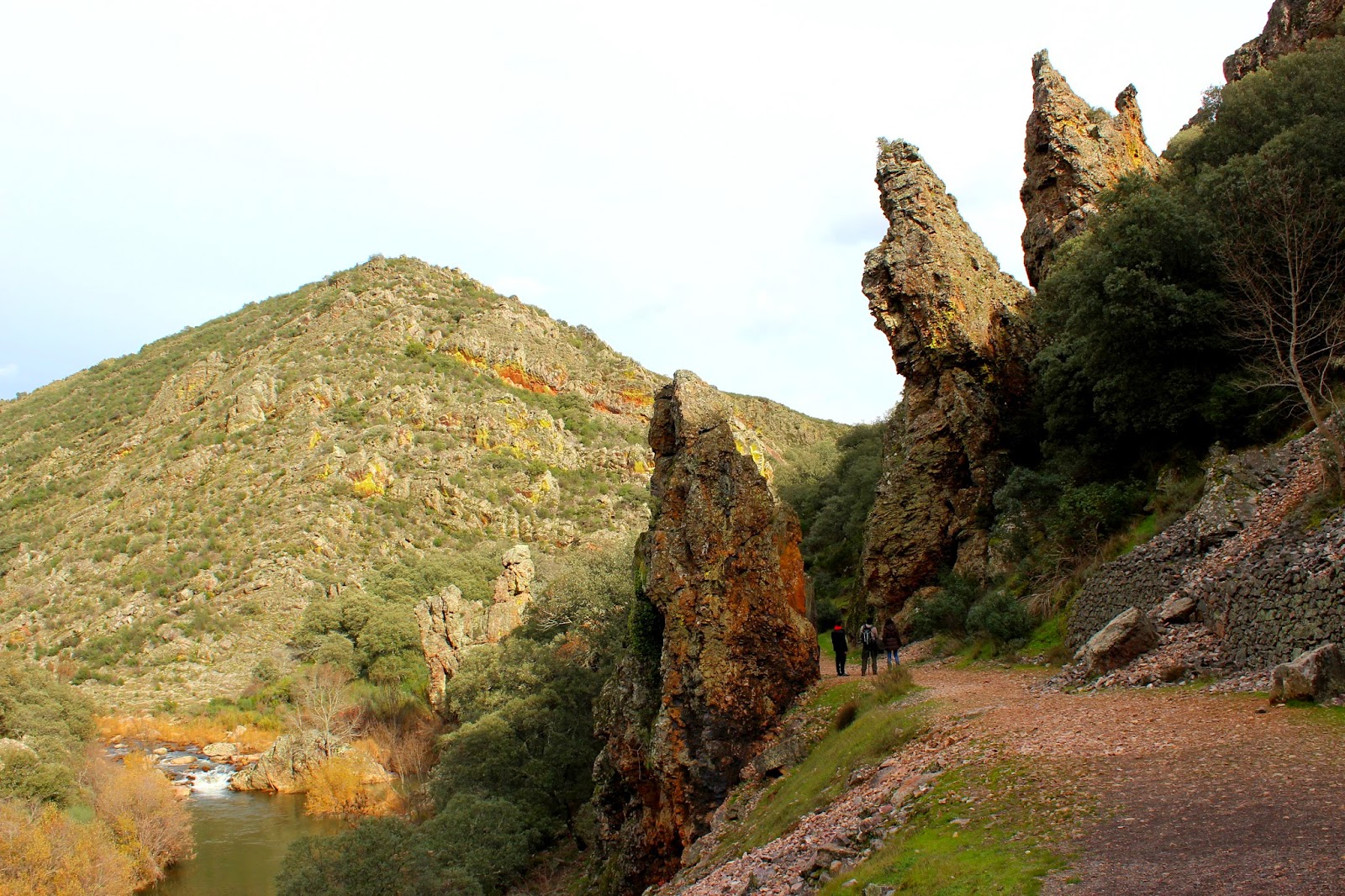 Torres de Estena-Ruta boquerón de Estena en Cabañeros