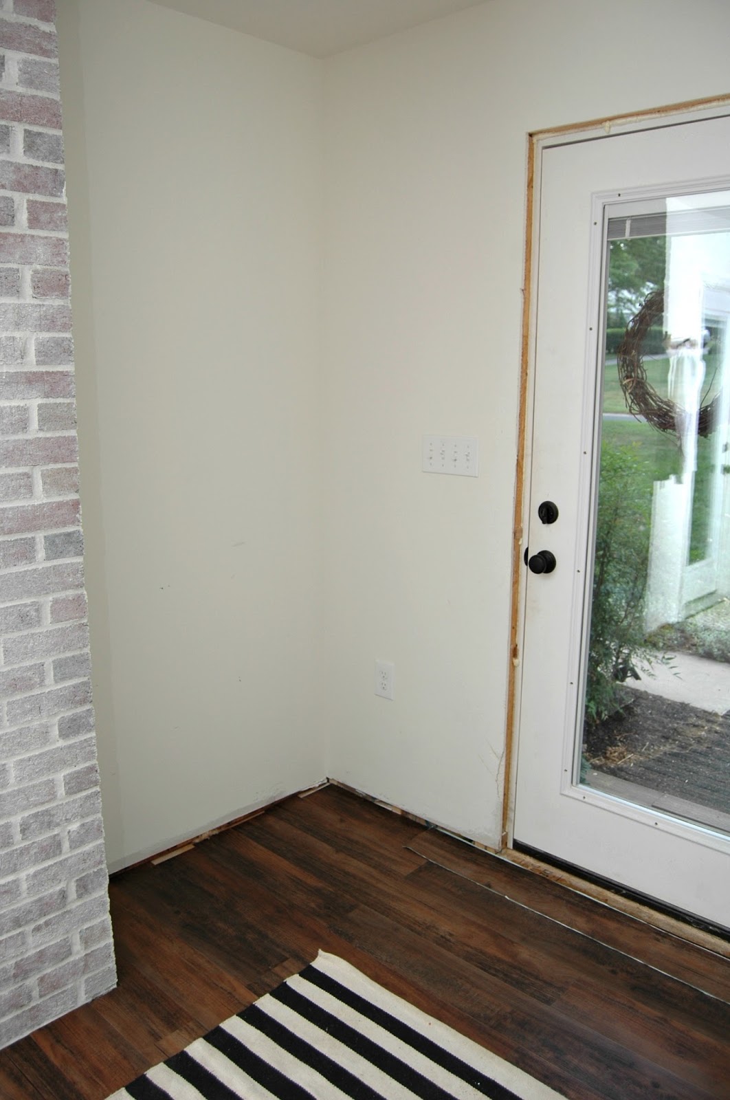 Mudroom Progress Installing Vinyl Plank Flooring Little House Of How To Install Vinyl Plank Flooring Over Plywood