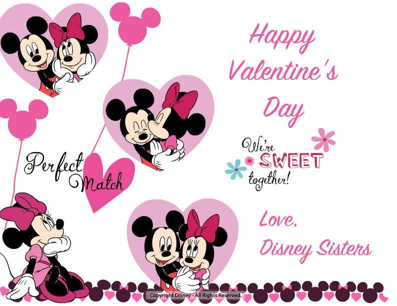 Disney Sisters Valentine Wishes From Disney Sisters