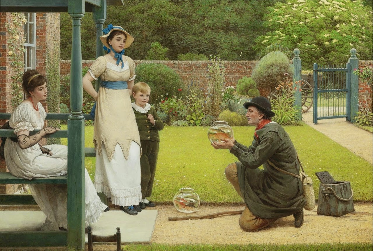 George Dunlop Leslie (1835-1921) - pintor de gênero britânico