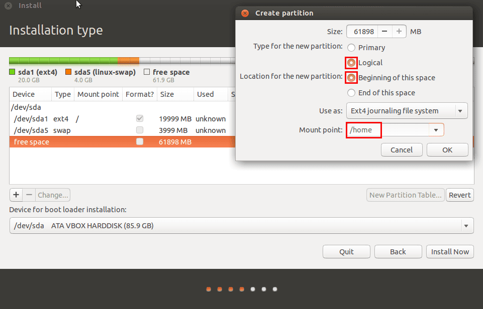 Создать диск в линукс. Разметка диска для linux. разметка диска ubuntu. разметка для убунту. разбивка диска linux.
