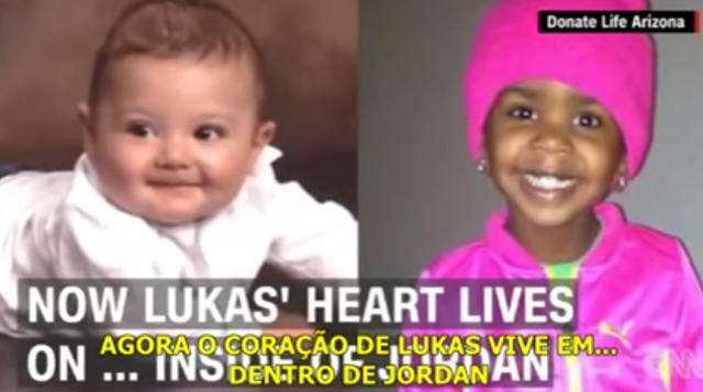Mãe doa órgãos do filho e ouve o coração dele através de uma menina Mãe doa órgãos do filho e ouve o coração dele através de uma menina