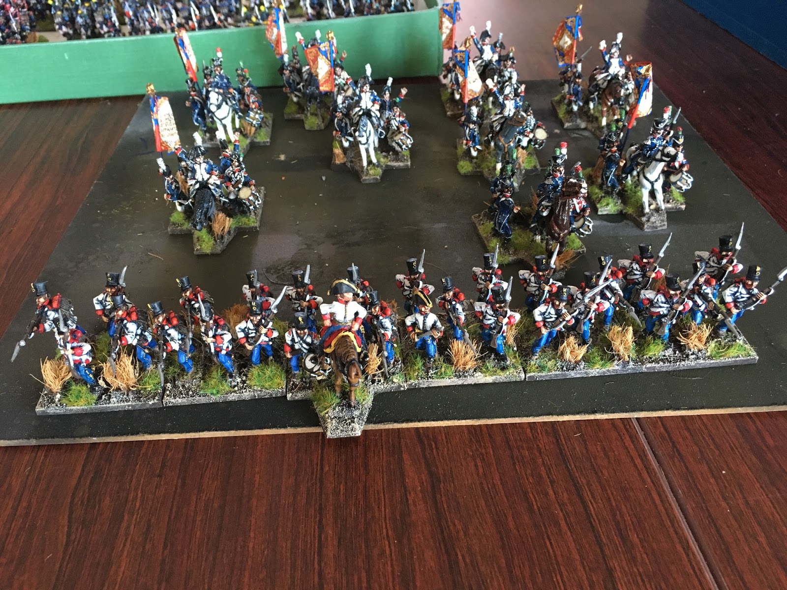 With Pyjamas through a whiff of grapeshot! The first of the Austrians