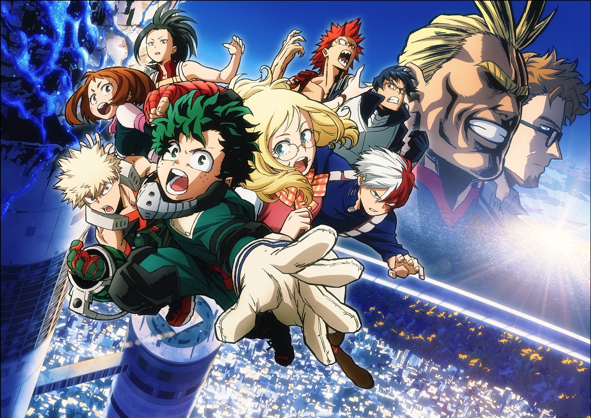 My Hero Academia: Two Heroes - O Filme  Novo pôster promove lançamento na  China e mais detalhes sobre a exibição do filme no Brasil - O Quarto Nerd