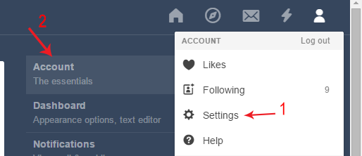 Last Activity of your Tumblr Account