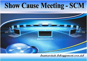 Show Cause Meeting atau Rapat Pembuktian Keterlambatan