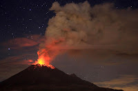 Popocatépetl Volcano Eruption