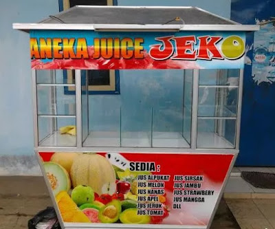 gambar model gerobak jus buah modern terbaru gambar model gerobak jus buah modern terbaru