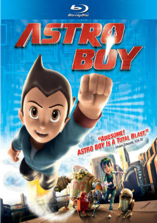 Astro Boy 2009 BRRip 300MB Hindi Dual Audio 480p