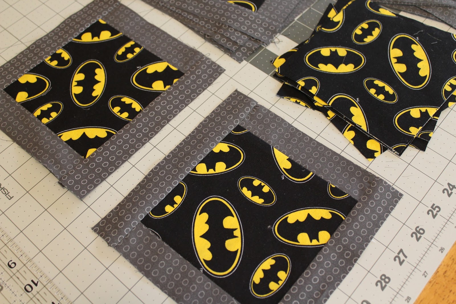 Ohio Thoughts Child's Batman Quilt