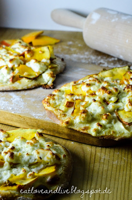 herbstlicher Flammkuchen