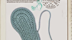 Variados zapatitos para bebés al crochet