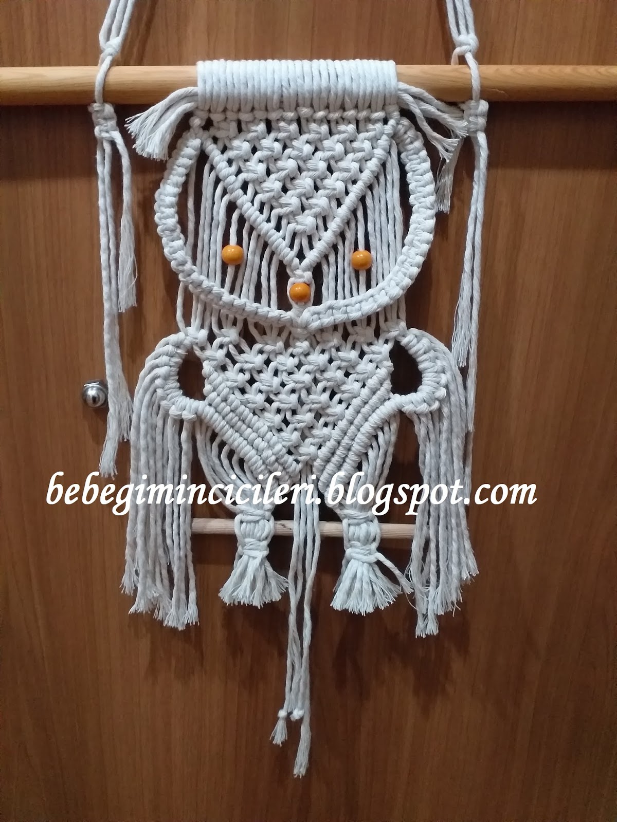 KIZIMIN CİCİLERİ MAKROME DUVAR SÜSLERİ