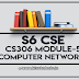 Note for CS306 Computer Networks Module-5 | S6 CSE
