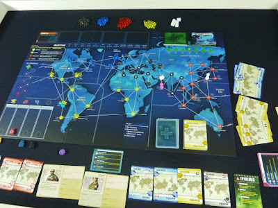 Tablero de juego Pandemic Legacy