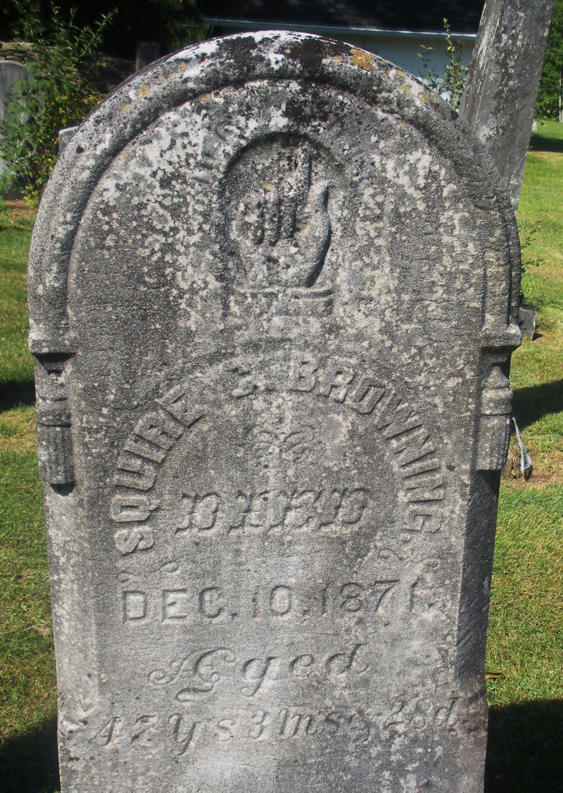 Engraved Giving Us the Finger