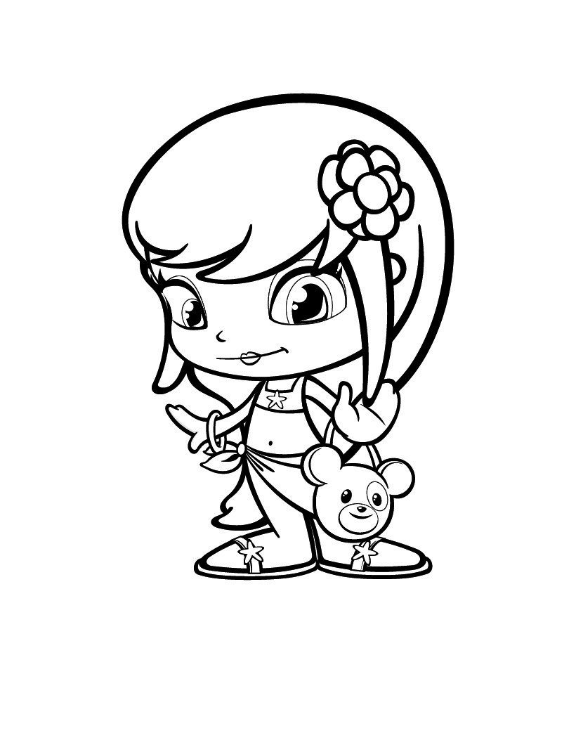 Colorigolo: Coloriage - PINY - Pinypon