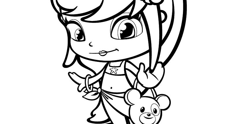 Colorigolo: Coloriage - PINY - Pinypon