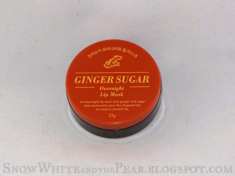 Aritaum Ginger Sugar Overnight Lip Mask Review Snow White And The Asian Pear