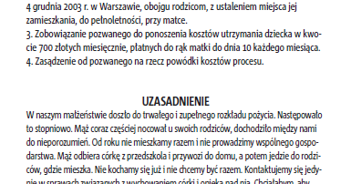 Jak napisać pozew o rozwód?
