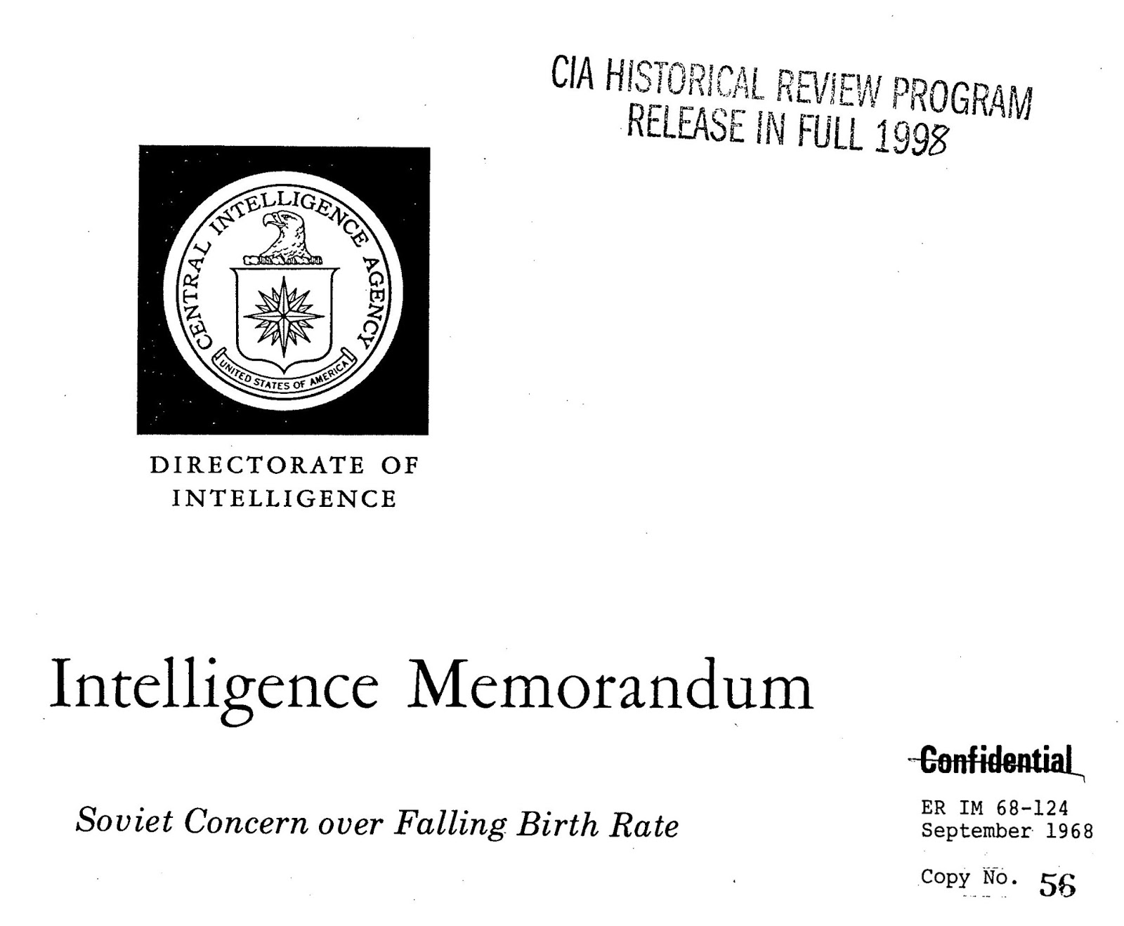 History from the CIA archive History from the CIA archive