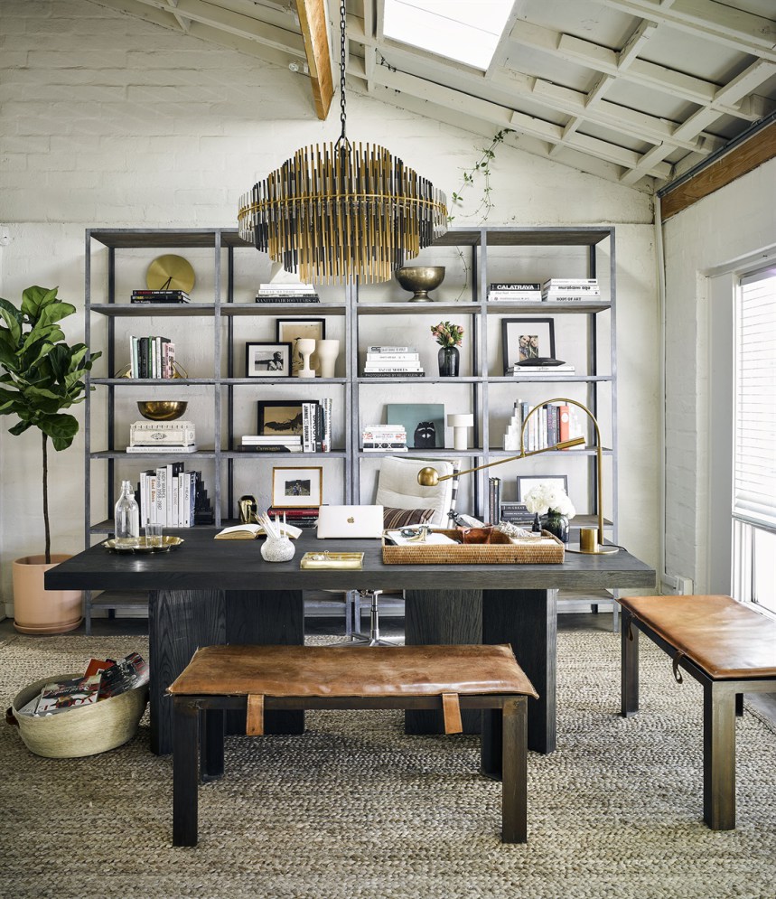 Gwyneth Paltrow’s Goop headquarters in Santa Monica, California. Decor