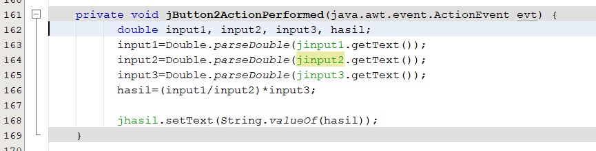 PEMPROGRAMAN MENGHITUNG SEDERHANA DENGAN JAVA (NETBEANS) ( PERTEMUAN 2 ...