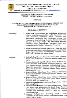 Contoh Sk Dasawisma Guru Paud