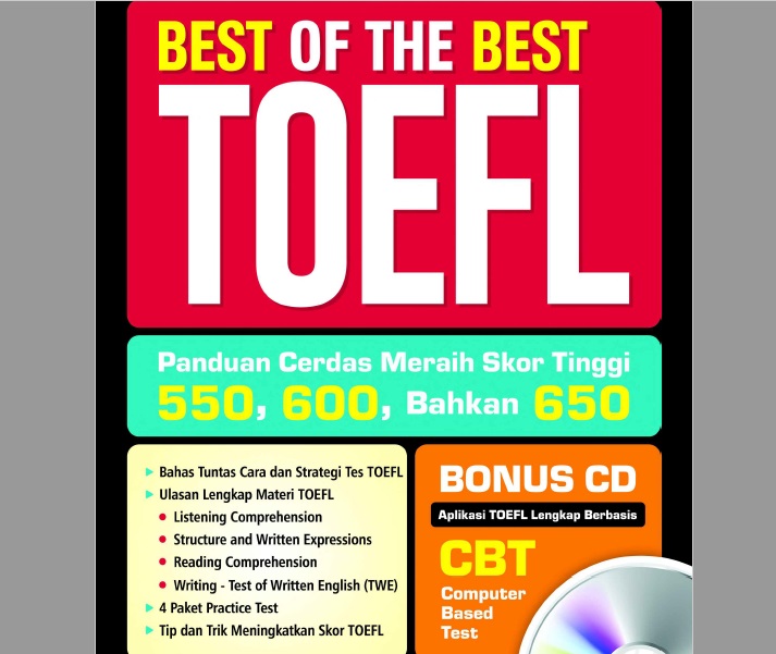 Download Best of the Best TOEFL (Panduan Cerdas Meraih Skor Tinggi)