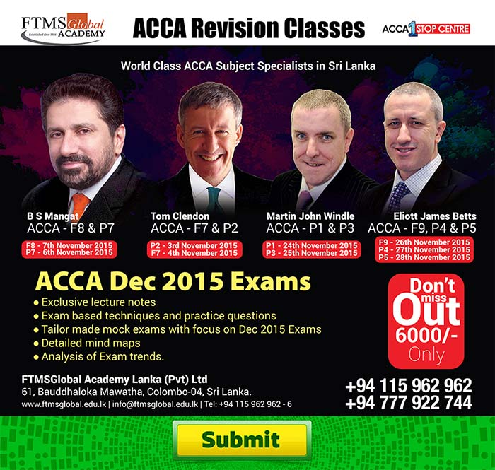 Tips for ACCA Exams December 2015 