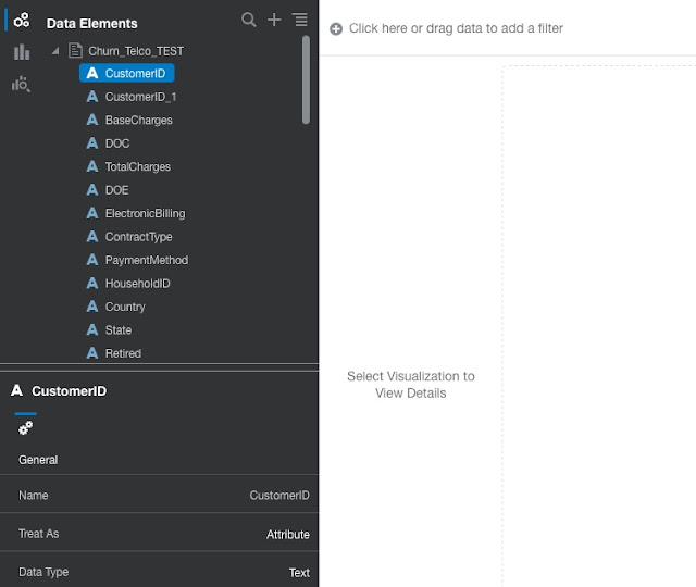 oracle data visualization desktop machine learning