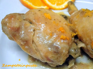 Pollo all'arancia e limone - Secondo piatto di carne