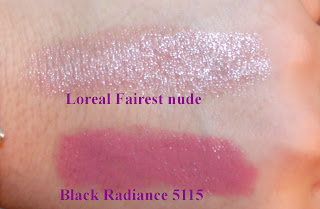 YTShinningstarx: Loreal Fairest Nude Vs: Black Radiance 5115
