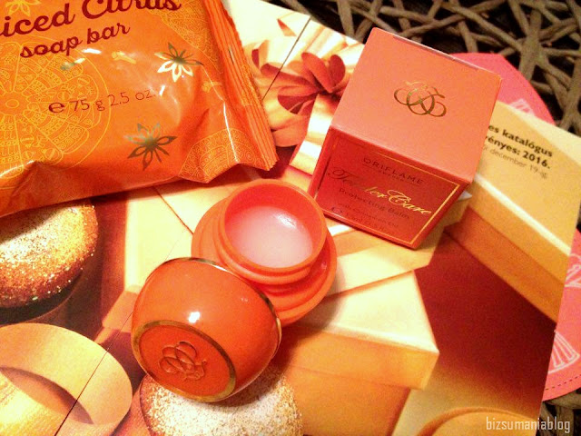 oriflame tender care, limitált karácsonyi, fahéjolajjal