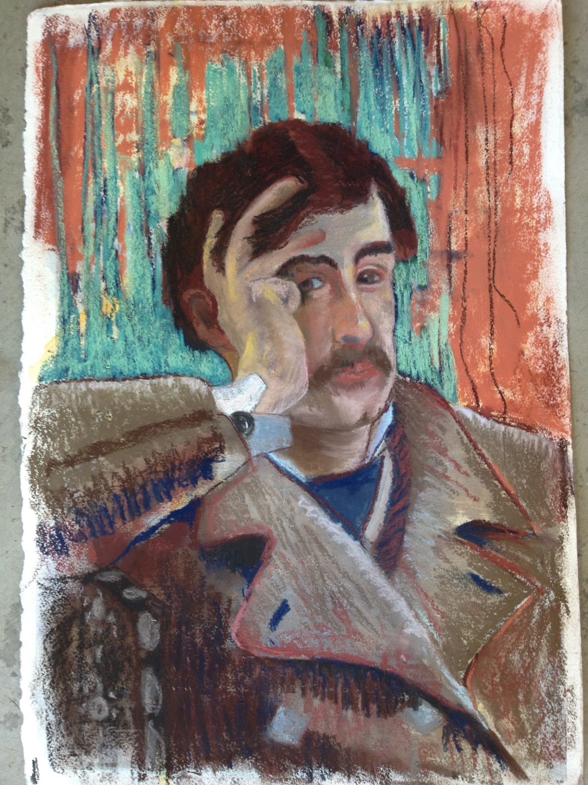 Hallet Portrait Art James Tissot Self Portrait Portraits with a Point