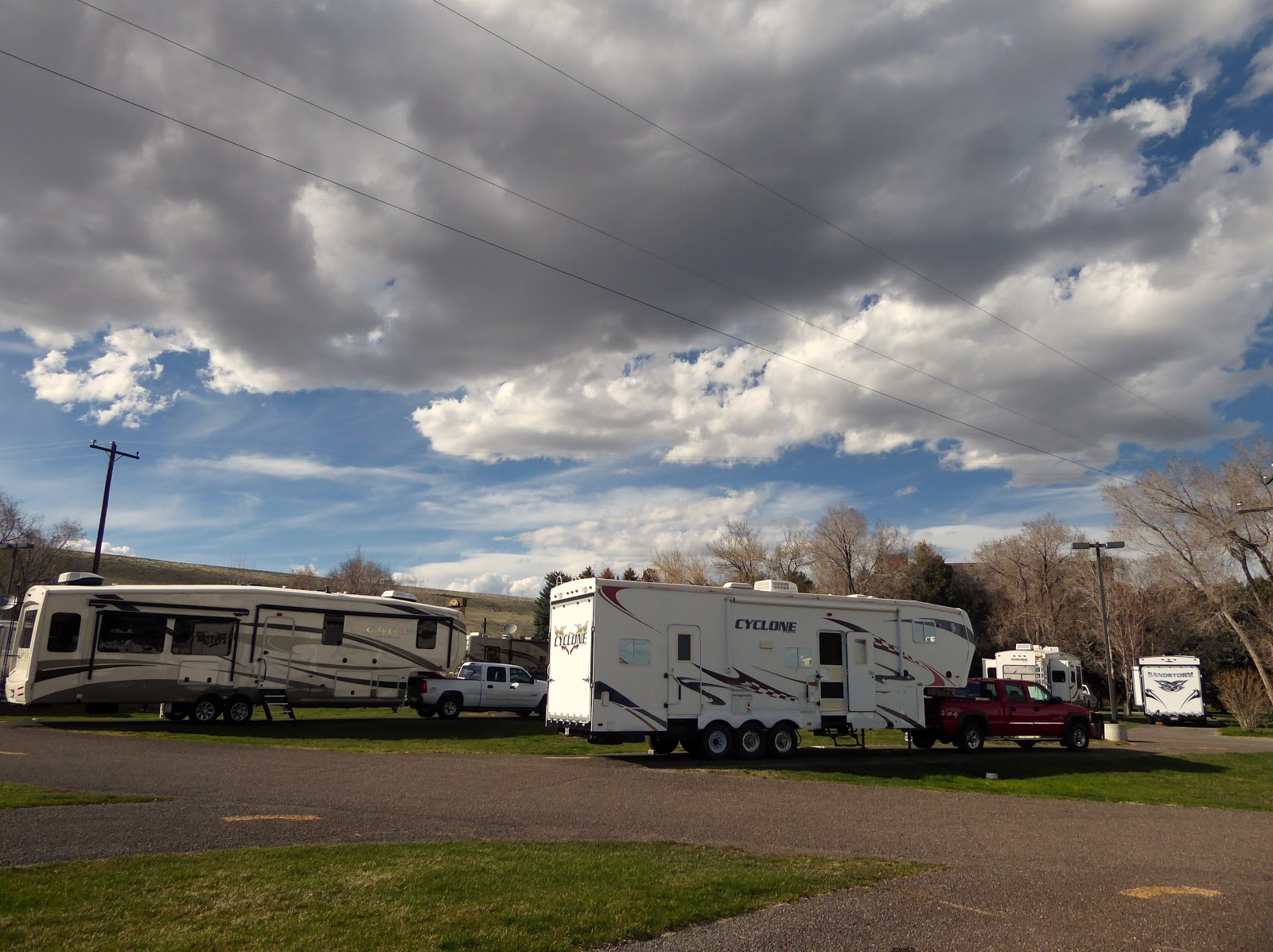 Kathy & Eric's travels Pickett"s RV Park, Alamo NV to Cactus Pete's RV Jackpot NV