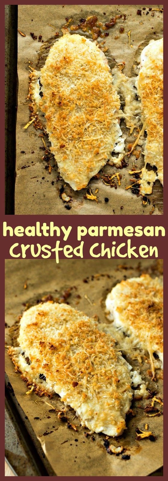 HEALTHY PARMESAN CRUSTED CHICKEN easy recipes