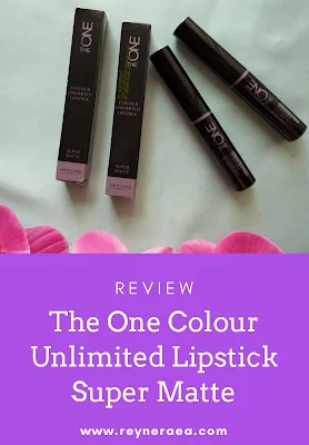 Review The One Colour Unlimited Lipstick Super Matte