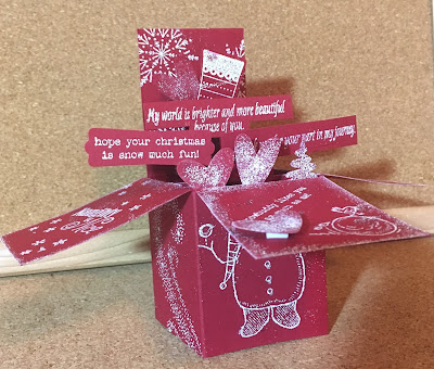 Kathie's Cards: Christmas: Card in a Box