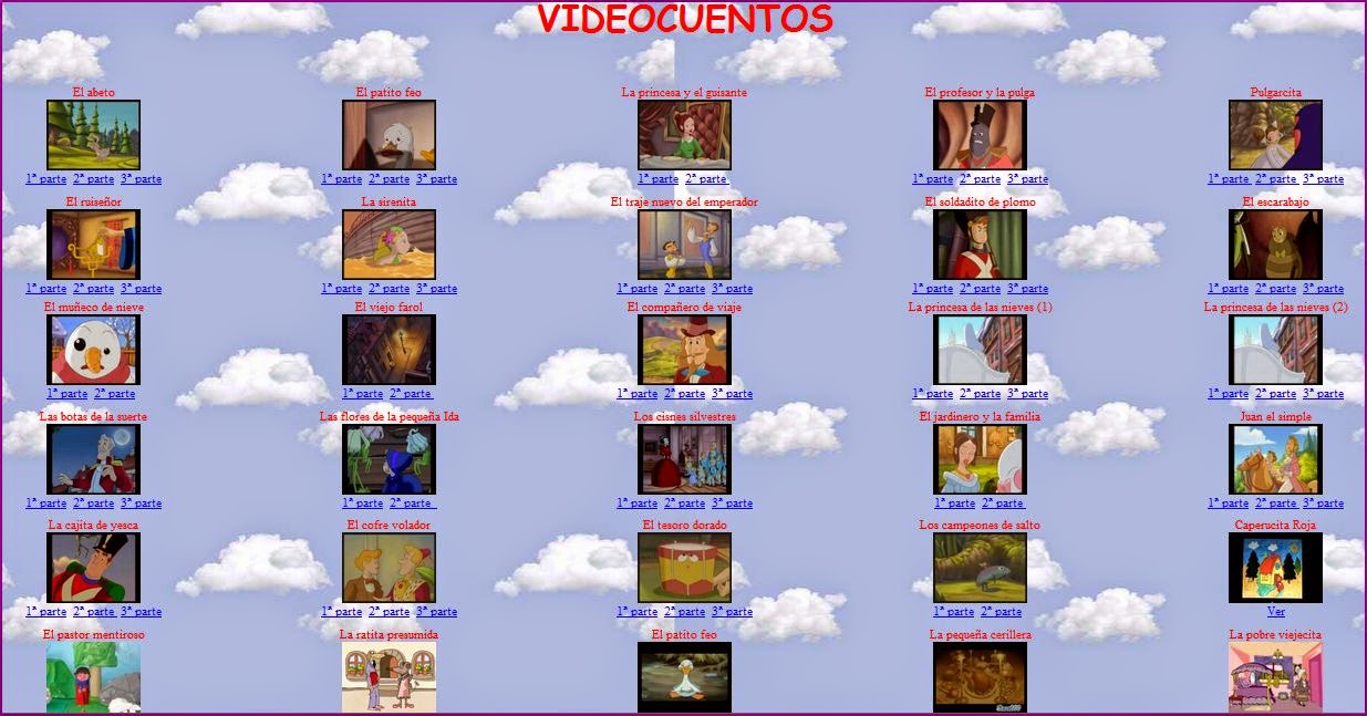 VIDEO-CUENTOS EN ESPAÑOL
