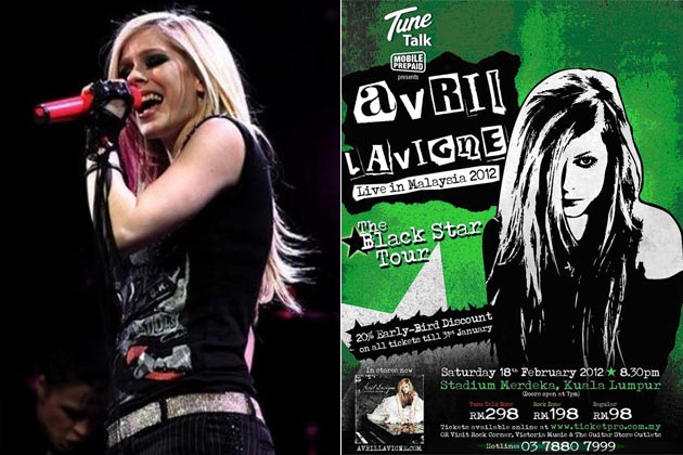 Concert Avril Lavigne Live In Malaysia 2012